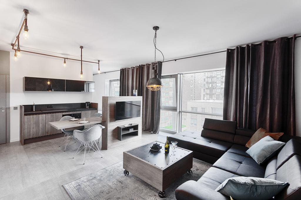 Qbik Loft Aparts Apartment Warsaw Bilik gambar